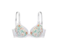 LASCANA Sujetador beige / verde / naranja / blanco 85xD beige / verde / naranja / blanco