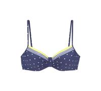 LASCANA Top de bikini marino / lima / blanco 90xE marino / lima / blanco
