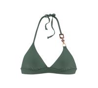 LASCANA Top de bikini 'Yves' verde oscuro 80xA/B verde oscuro
