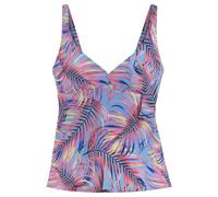 LASCANA Top de tankini azul / mezcla de colores LxD azul / mezcla de colores