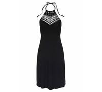 LASCANA Vestido de playa negro 40 negro