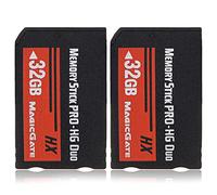 lascivious 2X 32GB Tarjeta de Memoria Pro Duo Tarjeta Flash para PSP Cybershot Cámera
