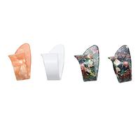lascivious 4 Piezas Pua de guitarra dedo pulgar Mediador de celuloide Pua de pulgar para guitarra acustica electrica espesor
