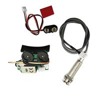 lascivious Fonocaptor piezo Debajo de sillin de preamplificador a Bordo para Guitarra acustica