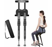 LASDERTV Exoesqueleto Portátil con Silla Invisible: Asiento Portátil Que Usted USA, Ajustable De 1,2 Ma 1,85 M, Diseño Discreto para Uso Diario
