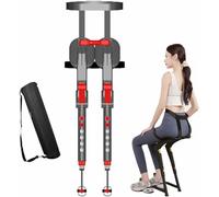 LASDERTV Exoesqueleto Portátil con Silla Invisible: Asiento Portátil Que Usted USA, Ajustable De 1,2 Ma 1,85 M, Diseño Discreto para Uso Diario