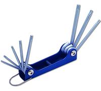 Laser 2181 - Juego de llaves allen de bolsillo (8 piezas)