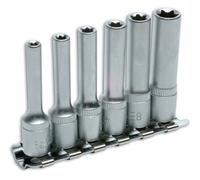 Laser 3225 Deep Star Socket Set 1/4"D 6pc