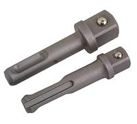 Laser 3330 - Juego de adaptadores SDS (2 piezas, 3/8", 9,52 mm y 1/2", 12,7 mm)