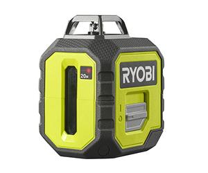 Laser 360° rouge - portée 20 m - précision +/- 0,5 mm - Livré avec une pochette et 4 piles