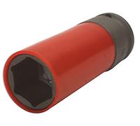 Laser 3703 - Llaves de vaso para tuercas de llantas (aire comprimido, 21 mm)