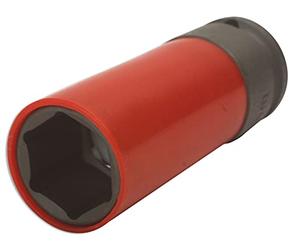 Laser 3703 - Llaves de vaso para tuercas de llantas (aire comprimido, 21 mm)