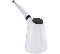 Laser 3842 - Jarra de plástico graduada (5 litros), color blanco