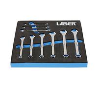Laser 6492 - Llave combinada, 9 Unidades, diseño de