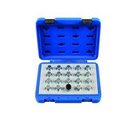 Laser 6861 Locking Wheel Nut Key Set 20pc - for Vauxhall, Opel