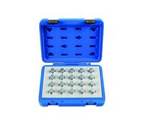 Laser 6862 Locking Wheel Nut Key Set 20pc - for Vauxhall, Opel