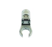 Laser 7519 Llave de pie Flexible bi-Hexagonal de 1/2 Pulgada de Profundidad, 22 mm, Color Plateado