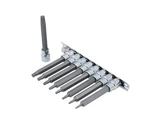Laser 8482 Long Series Torx Plus® Socket bit Set 3/8 "D 9pc