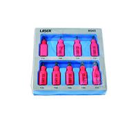 Laser 8545 Insulated Star bit Socket Set 3/8" D 9pc
