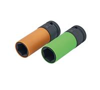 Laser 8618 Wheel Nut Socket Set 18.5 & 19.5mm