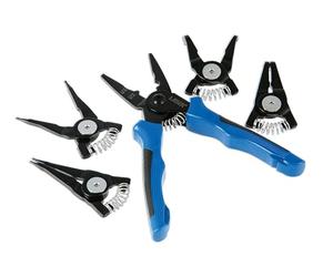 Laser 9199 Interchangeable Circlip Plier & Crimper Set 5-in-1