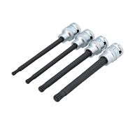 Laser 9207-4 llaves de vaso cuadradas triples con extremo esférico