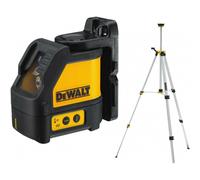 Láser cruzado DeWALT con soporte DW088KTRI