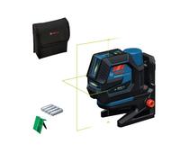 Bosch GCL 12V-50-22 CG Láser combinado (hasta 50 m, doble potencia, soporte RM 20, 4 pilas LR6 (AA), estuche)