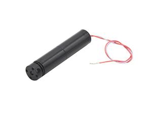 Láser de líneas, verde, 532 nm, 90 °, 3 V DC, Ø12x60 mm, Laser Class 1, Foco fixed (3000mm), Longitud de cable 100 mm - 70103380