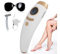 LASER DEPILACION 3 en 1, IPL Depiladora de Luz Pulsada, Depiladora Laser Indolora y No Invasiva, Depilacion Laser en Casa con 9 Niveles, Depiladora Laser Mujer y Hombre,Cuerpo,Cara,Axila,Bikini.