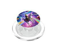 Laser Eyes Espacio Exterior Gato Montando Llama Unicornio UFO Tacos PopSockets PopGrip para MagSafe