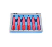 Laser Herramientas Aislado Chaveta Llave Vaso Juego 1cmD 6pc M4 M5 M6 M8 M10 &