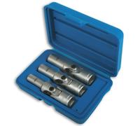 Laser Herramientas Métrico Brillo Enchufe Juego 1cmD 3pc Universal Tallas 8