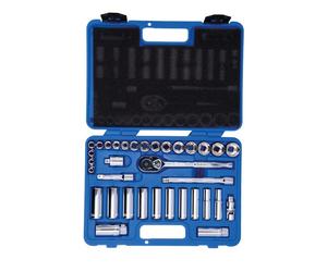 Laser Herramientas Mteric Enchufe Juego 1cmD Estándar Y Profundo Simple Hex 34pc