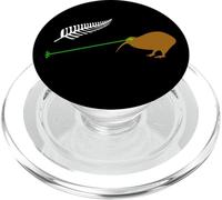 Laser Kiwi Flag New Zealand Flag PopSockets PopGrip para MagSafe