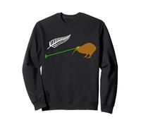 Laser Kiwi Flag New Zealand Flag Sudadera