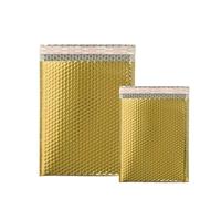 Láser púrpura 100 Uds suministros for pequeñas empresas envío embalaje burbujas sobres acolchados bolsas for empacar productos para guardar y almacenar objetos pequeños(Red,13 * 15cm)