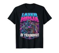 Láser Tag Ninja In Training Camiseta