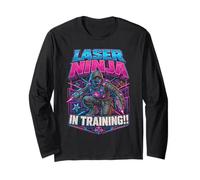 Láser Tag Ninja In Training Manga Larga