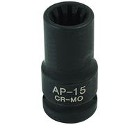 LASER TOOLS 6986 Pieza insertable llave de cubo pinza de freno negro