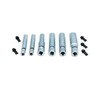 Laser Tools 8066 Swivel Spark & Glow Plug Socket Set 1/4" D, 3/8" D 6pc