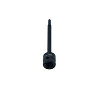 Laser 8581 Broca hexagonal de impacto extra larga de 1/2 pulgada de profundidad 5 mm