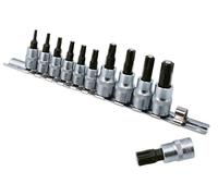 LASER TOOLS 8898 Kit de puntas de tornillo plata