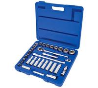 Laser Tools Enchufe Juego 1.3cmD 32pc 10A 32mm Profundo & Estándar Longitud 3284