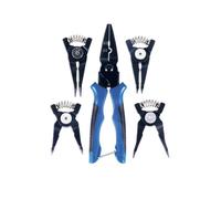 Laser Tools Intercambiables Arandela Alicates & Crimper Juego 5-in-1 9199