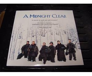 Laserdisc A MIDNIGHT CLEAR with Peter Berg, Kevin Dillon, Arye Gross, Ethan Hawke, Gary Sinise and Frank Whaley.