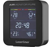 Laserliner AirMonitor Pure - Medidor de partículas Finas, Temperatura, Humedad con temperato