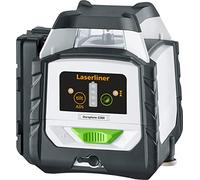 Laserliner Duraplane G360 RX láser rotativo híbrido verde 360° | Líneas Horizontales, Inclinaciones, Sistema Anti-Deriva, Receptor Portátil