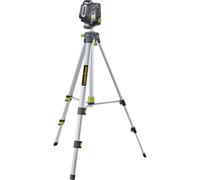 Laserliner Laser à lignes croisées vertes avec trépied compact de 150cm PocketLine-Laser G360 Set BlackLine - Electroportatif et machine