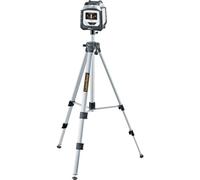 Laserliner Nivel Láser Rotativo Híbrido, Trípode 165 cm, Mira Telescópica 3 M